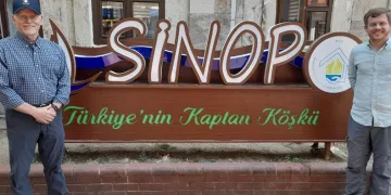 Amerikalı eski asker görev yaptığı Sinop’u ziyaret etti