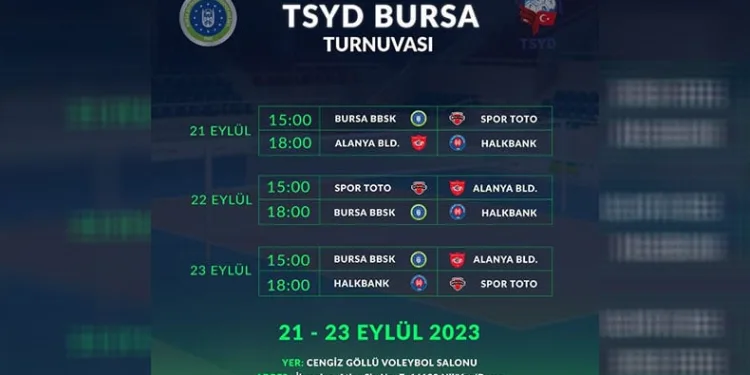 Bursa Voleybol Turnuvası’nda eksiklere bakılacak