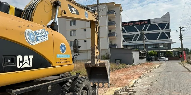 Bursa Büyükşehir Belediyesi Yenişehir’de çalışmalarını hızlandırdı