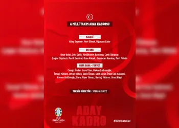 A Milli Futbol Takımı’nın, Belçika ve Japonya maçlarının kadrosu açıklandı