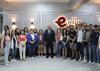 Efeler Belediyesi, tıp öğrencilerini ağırladı