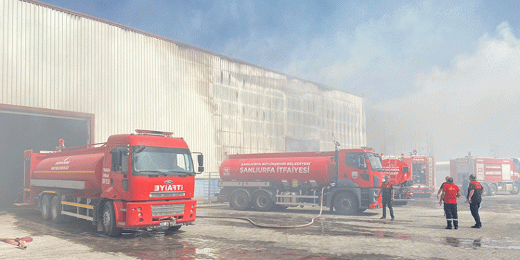 Şanlıurfa’da korkutan yangın