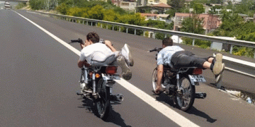 Motosiklet cambazlarına rekor ceza