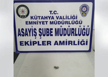 Kütahya’da polisin bölge uygulaması
