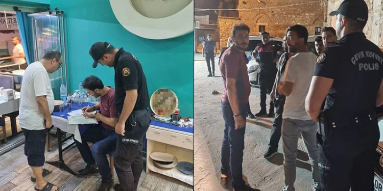Asayiş Şube Müdürlüğü ekiplerinden uygulama