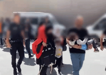 Düzensiz göçmenler polise yakalandı