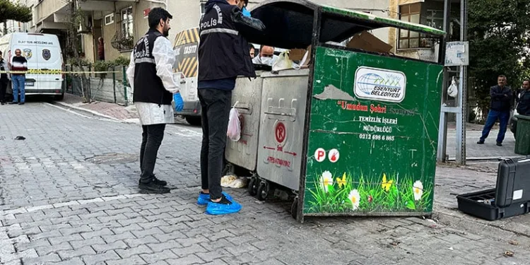 Çöp konteynerinde yeni doğmuş bebek cesedi bulundu