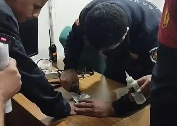 İtfaiyeden yüzük operasyonu