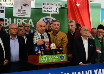 Bursa Kent Konseyi zulme sessiz kalmadı