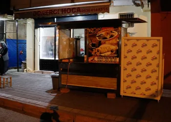 Dönerci dükkanına silahlı saldırı