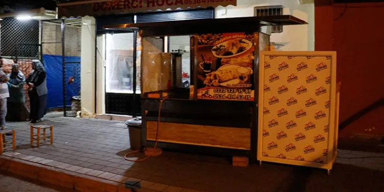 Dönerci dükkanına silahlı saldırı