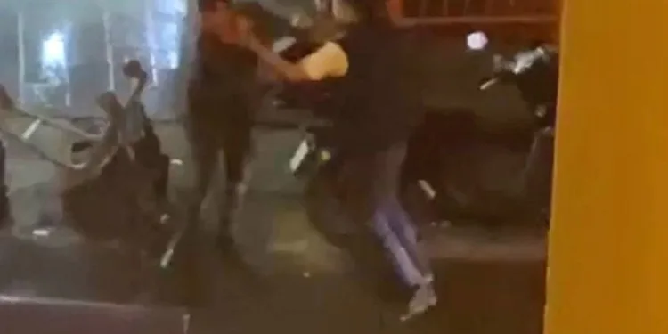 Sokaklar boks ringlerini aratmadı