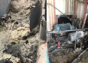 Hatay’da çırçır fabrikası yangın