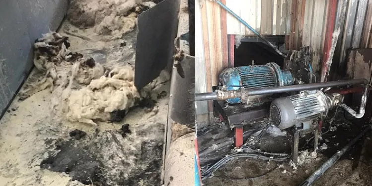 Hatay’da çırçır fabrikası yangın