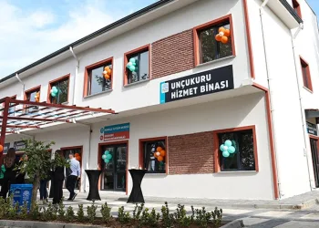 Unçukuru hizmet binası açıldı