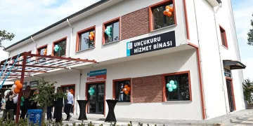 Unçukuru hizmet binası açıldı