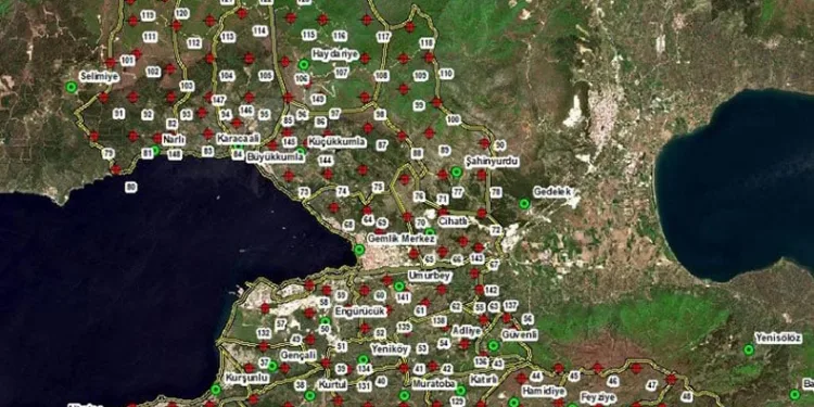 Gemlik’in toprak haritası çıkarıldı