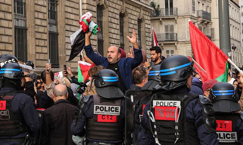Fransa’da Filistin’e destek protestoları yasaklandı