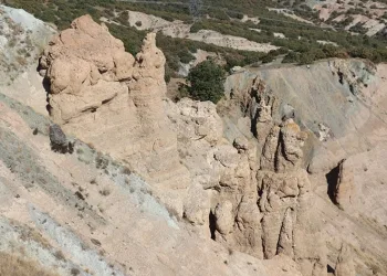 Bunlar da Tokat’ın peri bacaları