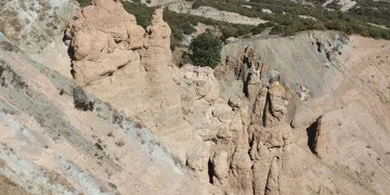 Bunlar da Tokat’ın peri bacaları