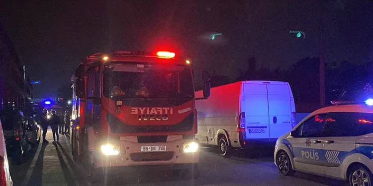 Deterjan imalathanesinde feci olay