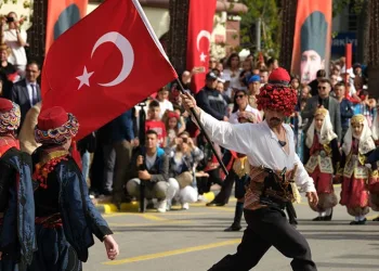 Cumhuriyetin 100. yılı coşkuyla kutlandı