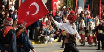 Cumhuriyetin 100. yılı coşkuyla kutlandı