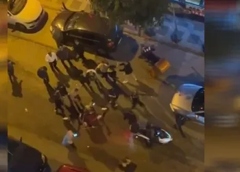 Ümraniye’de meydan muharebesi gibi kavga