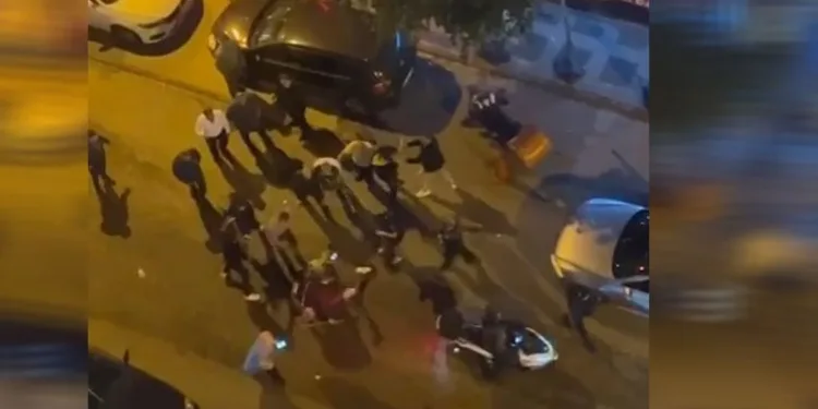 Ümraniye’de meydan muharebesi gibi kavga