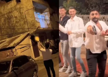 Düğün eğlencesinde maganda yine sahnelerde