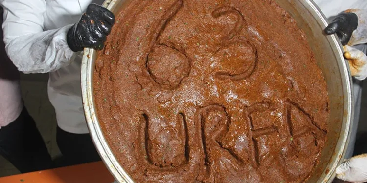 63 metrelik çiğköfte dürümü rekoru