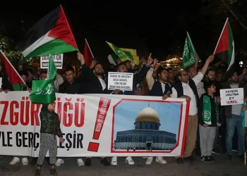 Bursa’da Filistin’e destek etkinliği