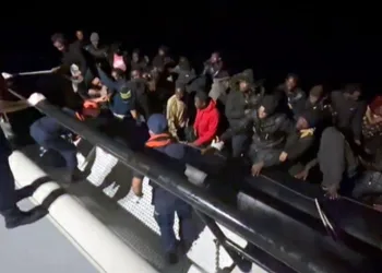 Marmaris’te 47 düzensiz göçmen kurtarıldı
