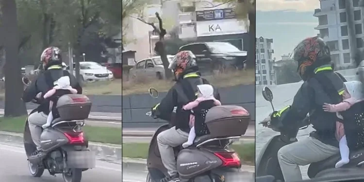 Trafikte yürekler ağıza geldi