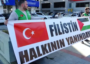 Samsun’dan Filistin’e destek