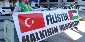 Samsun’dan Filistin’e destek