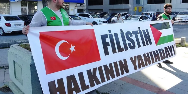 Samsun’dan Filistin’e destek