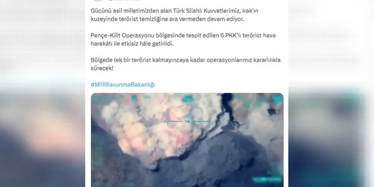 6 PKK’lı terörist etkisiz hale getirildi