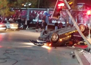 Başkentte trafik kazası; 2 yaralı