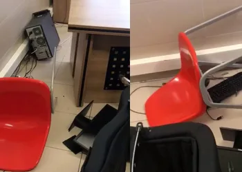 Okula gelen velisi, öğretmenlere saldırdı