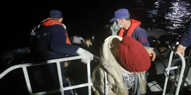 44 düzensiz göçmen yakalandı