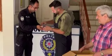 3 gündür kayıp olan muhabbet kuşu, yakalandı