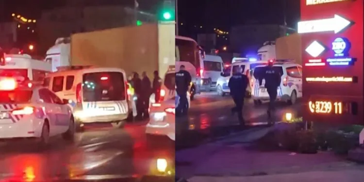 Polisi peşine taktı, uzun süre aracından inmedi