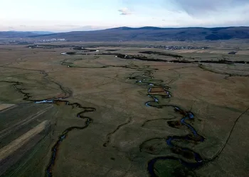Doğanın “kılcal damarları” havadan görüntülendi