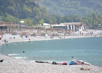 Tatilcilerin tercihi Ölüdeniz oldu