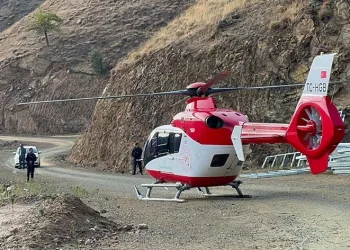 Ambulans helikopter, Mevlüt amca için havalandı