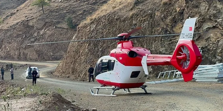 Ambulans helikopter, Mevlüt amca için havalandı