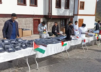 Başkent’te Filistin’e yardım sergisi
