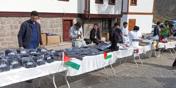 Başkent’te Filistin’e yardım sergisi