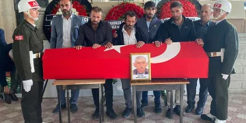 Kıbrıs gazisi son yolculuğuna uğurlandı